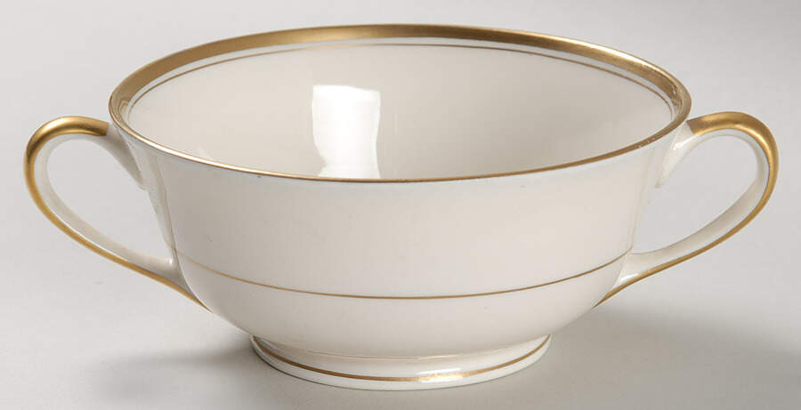 Regency Footed Cream Soup Bowl by Warwick-1