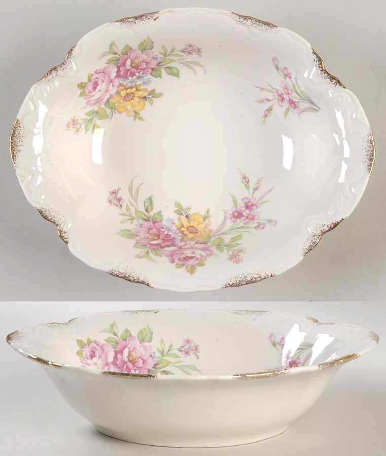 Rosemont 9" Oval Vegetable Bowl by Warwick-1