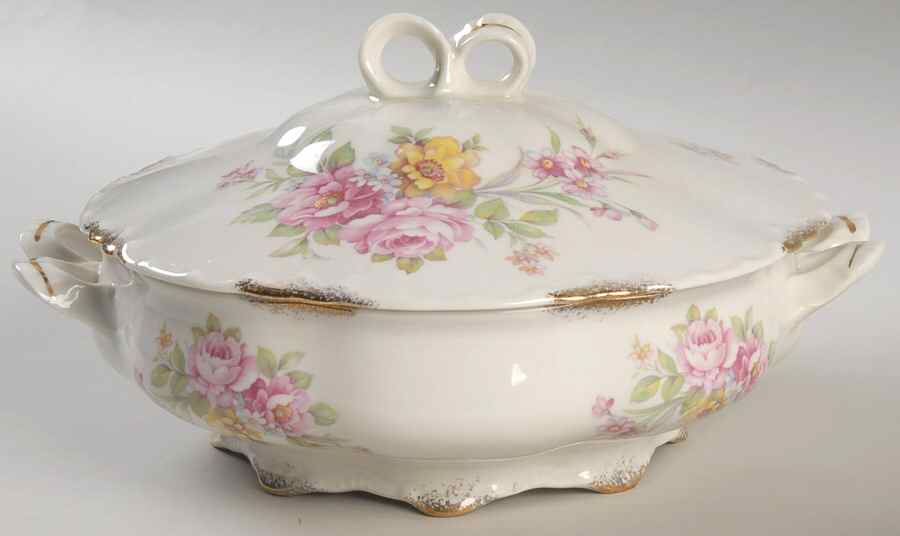 Rosemont Round Covered Vegetable by Warwick-1