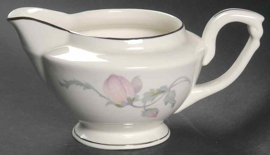 Silver Poppy Creamer by Warwick-1