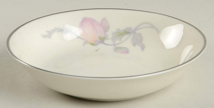 Silver Poppy Fruit/Dessert (Sauce) Bowl by Warwick-1