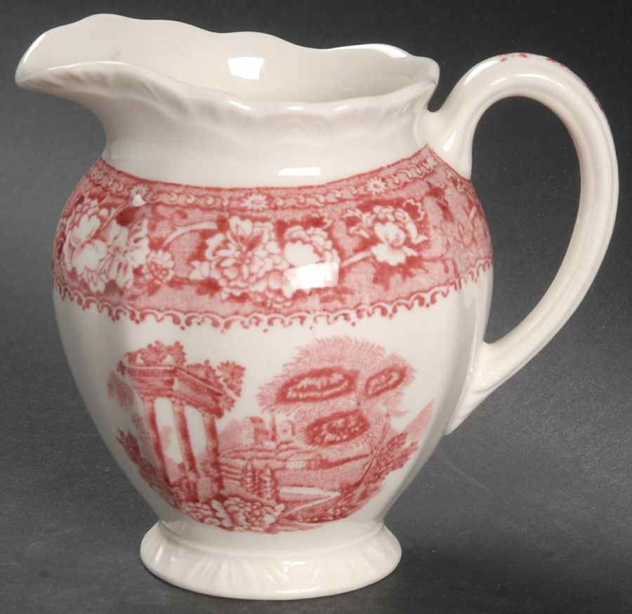 Tudor Rose Pink Creamer by Warwick-1