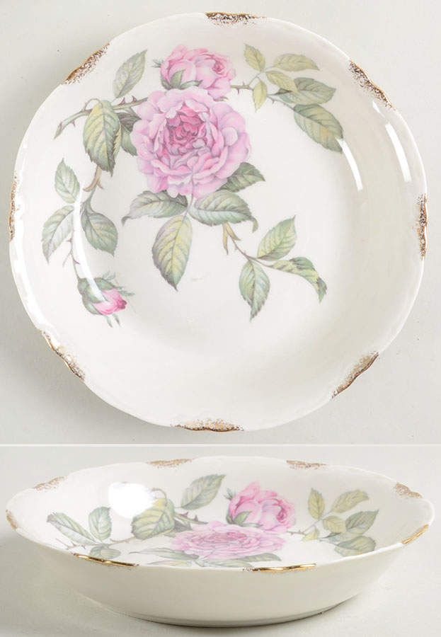 Venetian Rose Gold Coupe Soup Bowl by Warwick-1