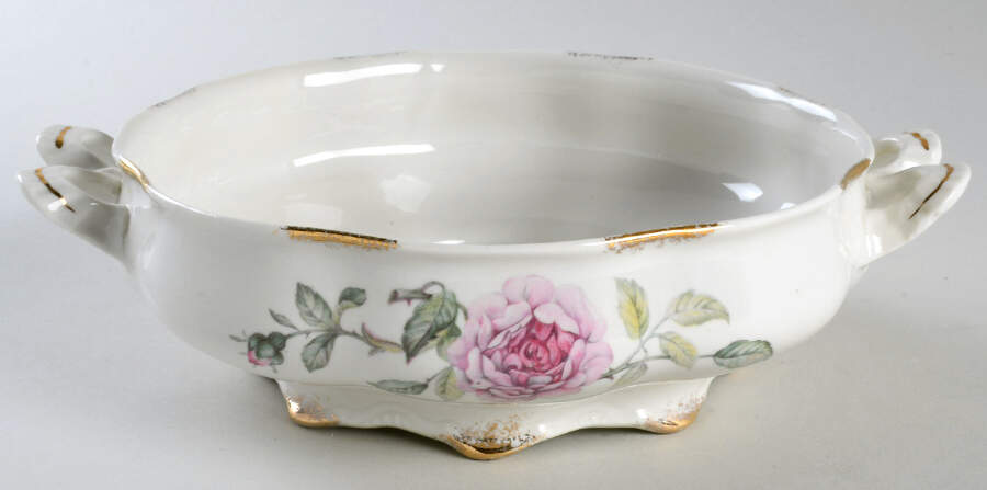 Venetian Rose Gold Round Vegetable No Lid by Warwick-1