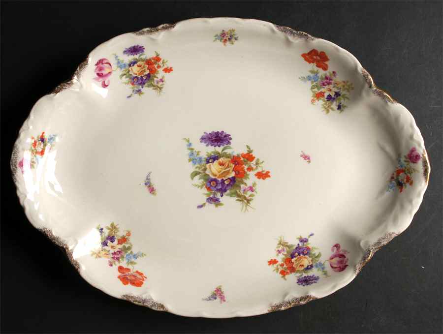 WAR10 14" Oval Serving Platter by Warwick-1