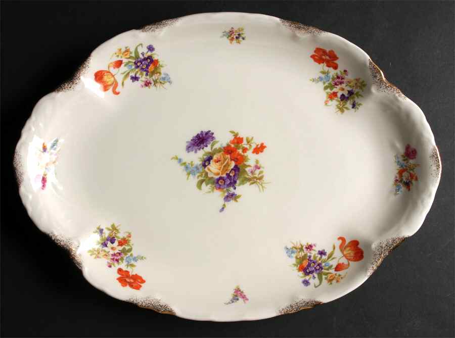 WAR10 15" Oval Serving Platter by Warwick-1