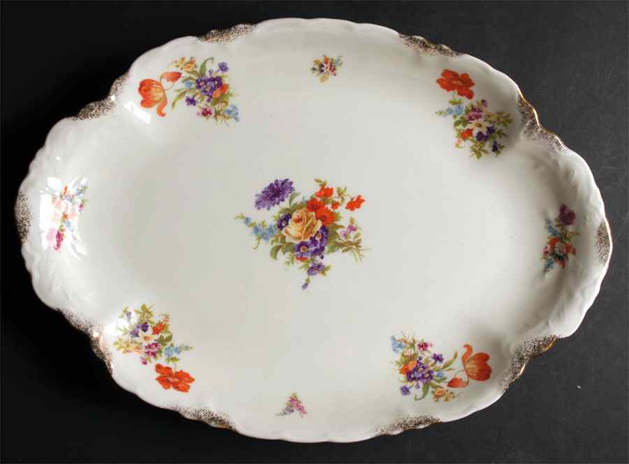 WAR10 15" Oval Serving Platter by Warwick-1
