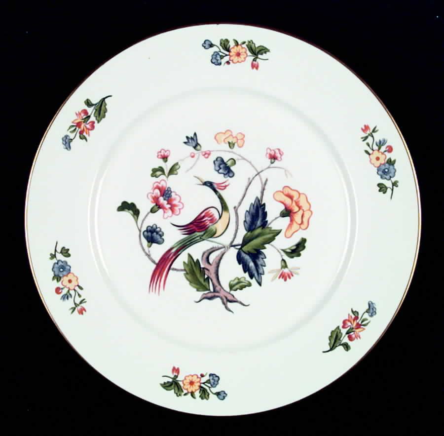 Chinese Bird Dinner Plate by Warwick-1