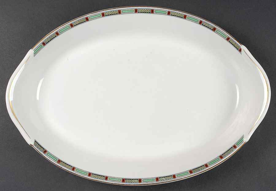 WAR7 15" Oval Serving Platter by Warwick-1