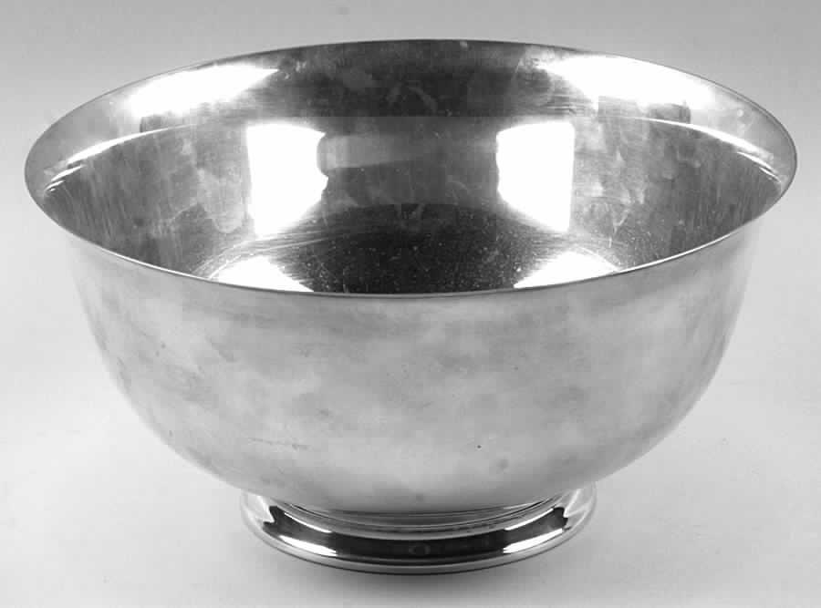 Paul Revere Bowl (Sterling, Hollowware) Sterling Paul Revere Bowl by Wallace Silver-1