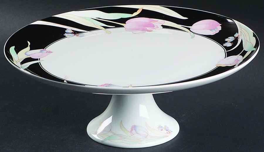 Mirage 10" Diameter Pedestal Cake Stand by Westbrook-1