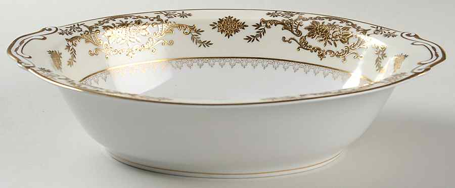 Y-102 10" Oval Vegetable Bowl by Wiss-1