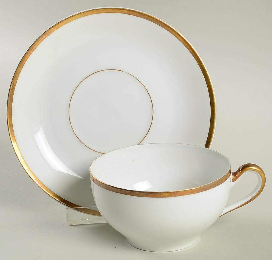 WCH1 Flat Cup & Saucer Set by Wittelsbach-1