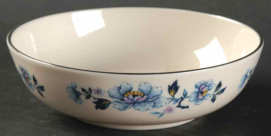 Blue Rose Fruit/Dessert (Sauce) Bowl by Woodmere-1