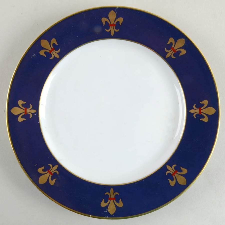 English Manor Salad Plate by Woodmere-1