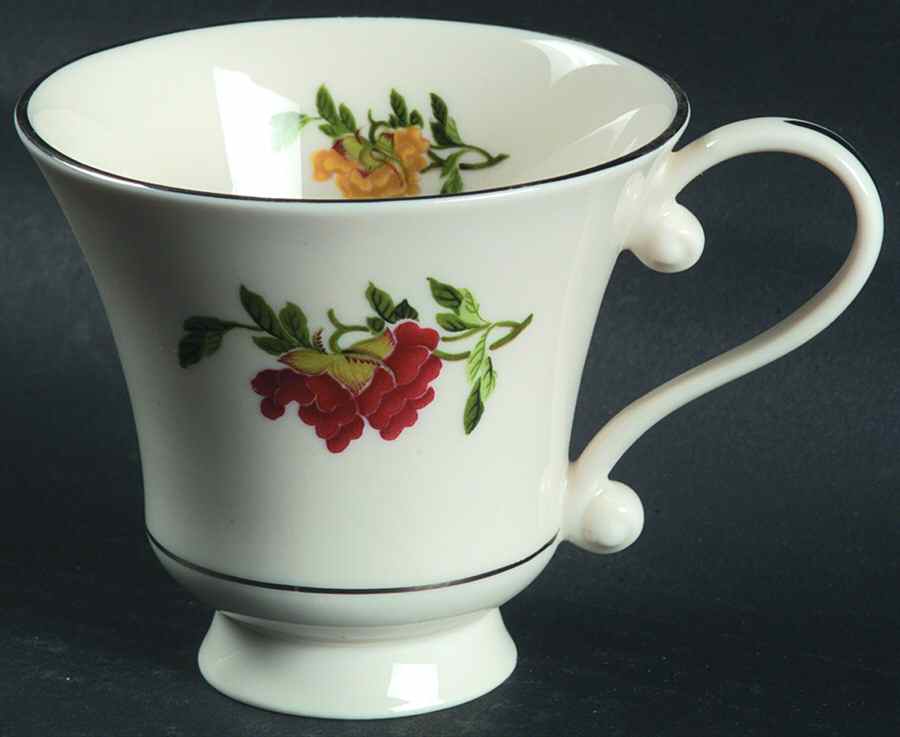 Floral Jewels Footed Cup by Woodmere-1