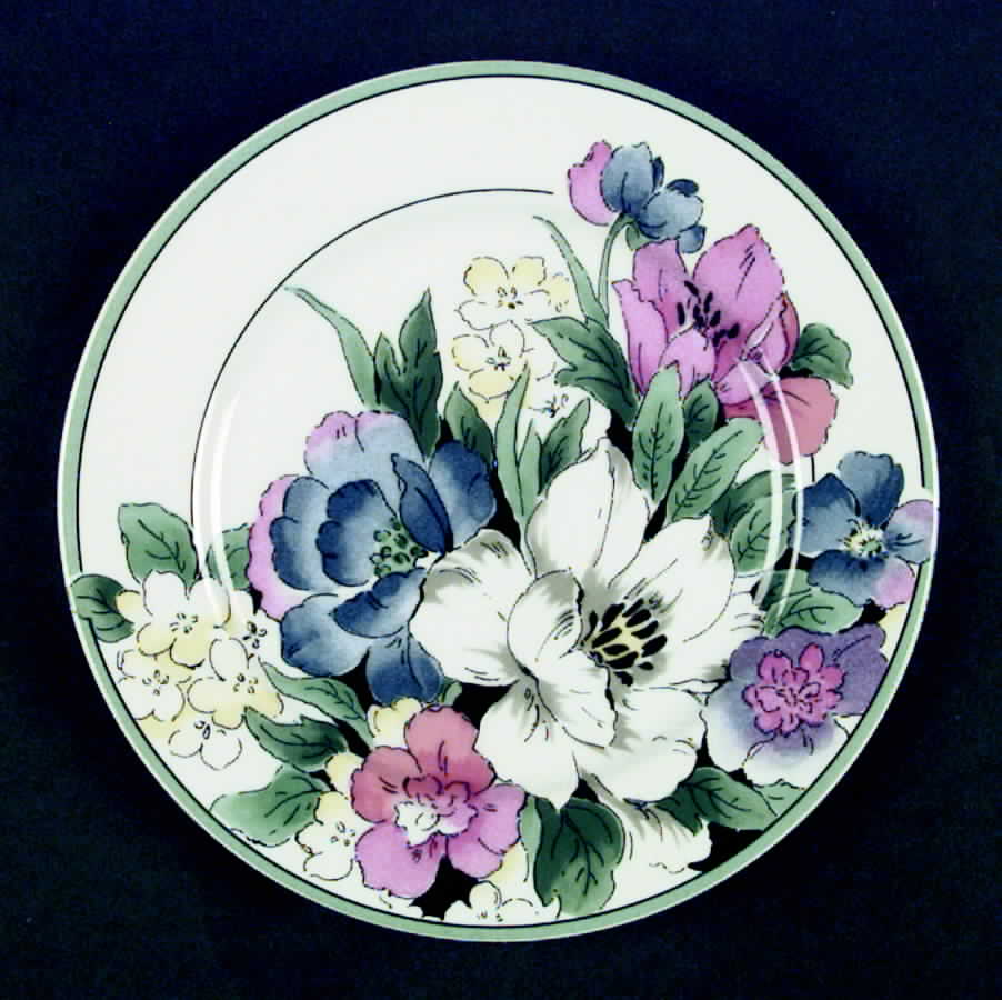 Florinda Salad Plate by Woodmere-1