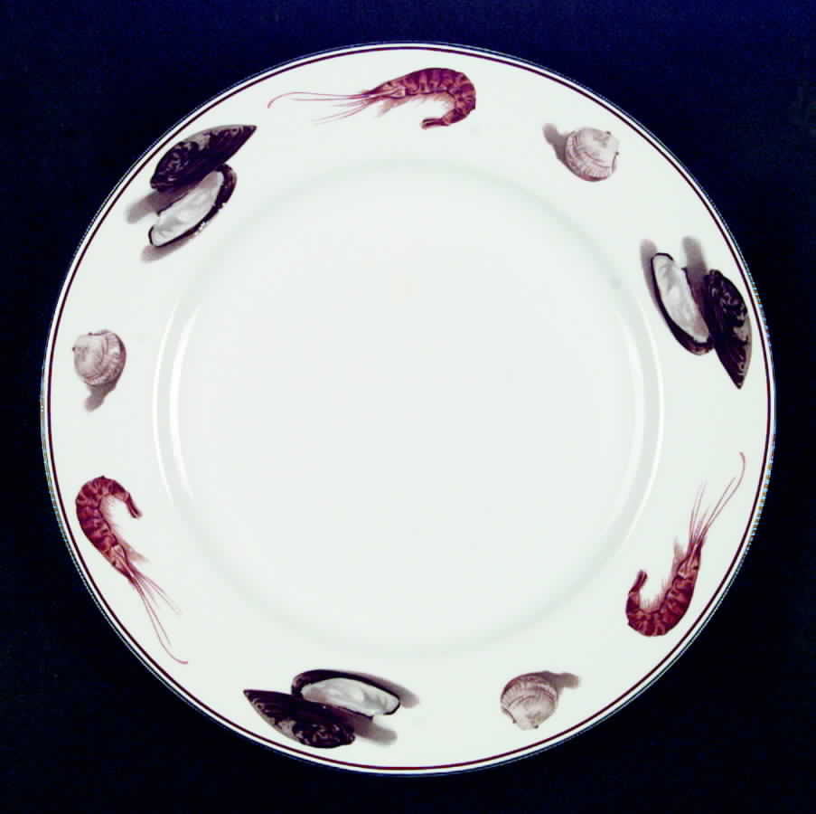Seafood Dinner Plate by Woodmere-1