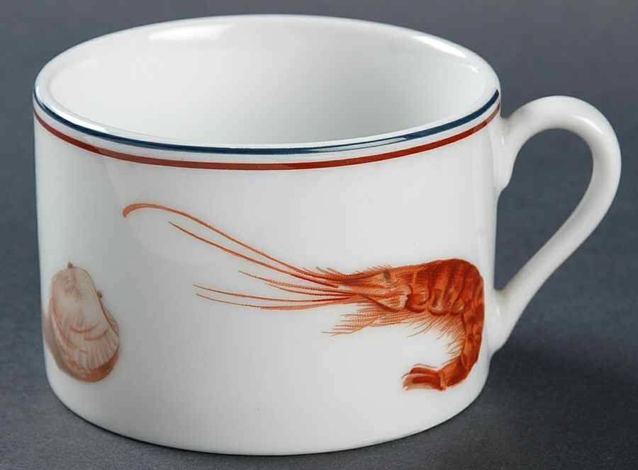Seafood Flat Cup by Woodmere-1