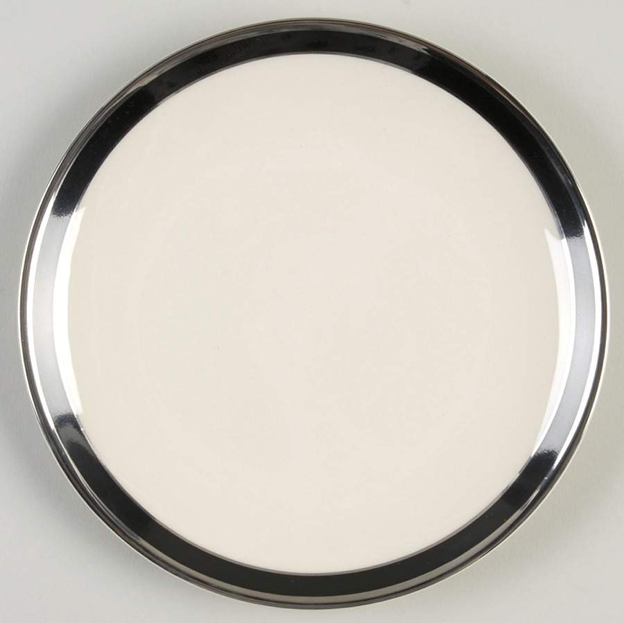 Silver Halo Bread & Butter Plate by Woodmere-1