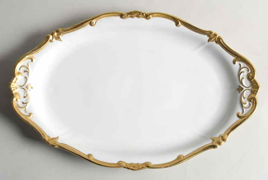 15010 14" Oval Serving Platter by Weimar-1
