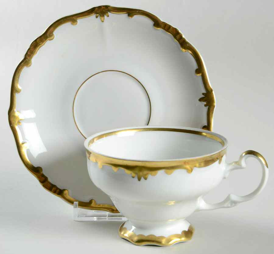 15010 Footed Cup & Saucer Set by Weimar-1