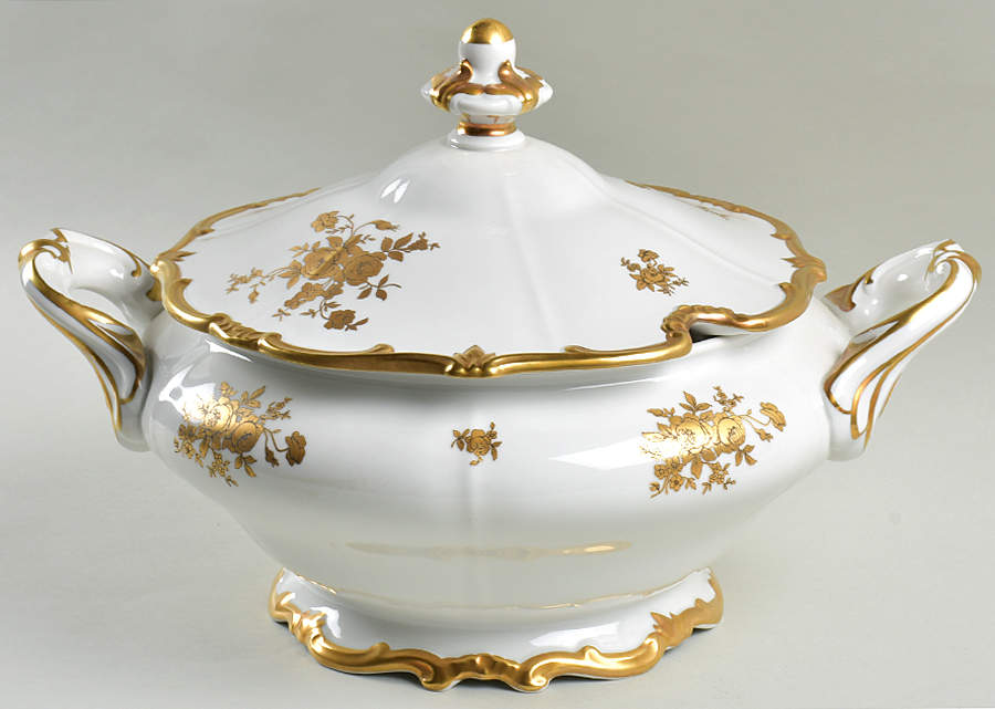 17010 Tureen & Lid w/Underplate by Weimar-1