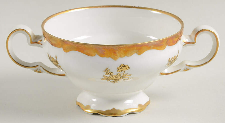 17010 Footed Cream Soup Bowl by Weimar-1