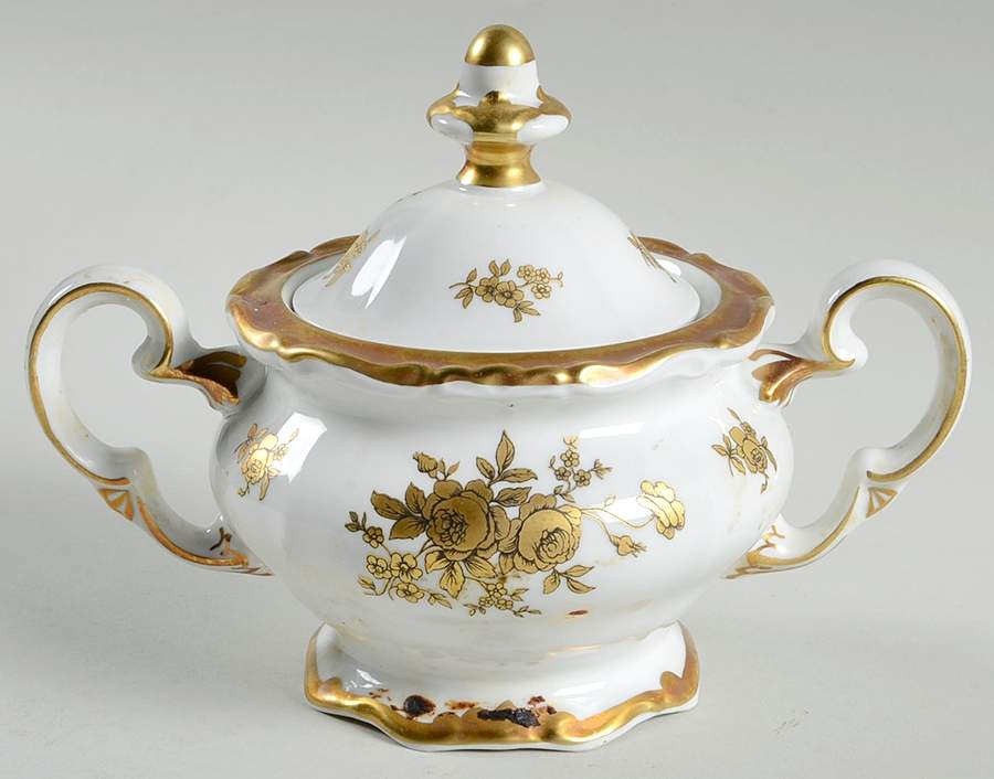17010 Sugar Bowl & Lid by Weimar-1