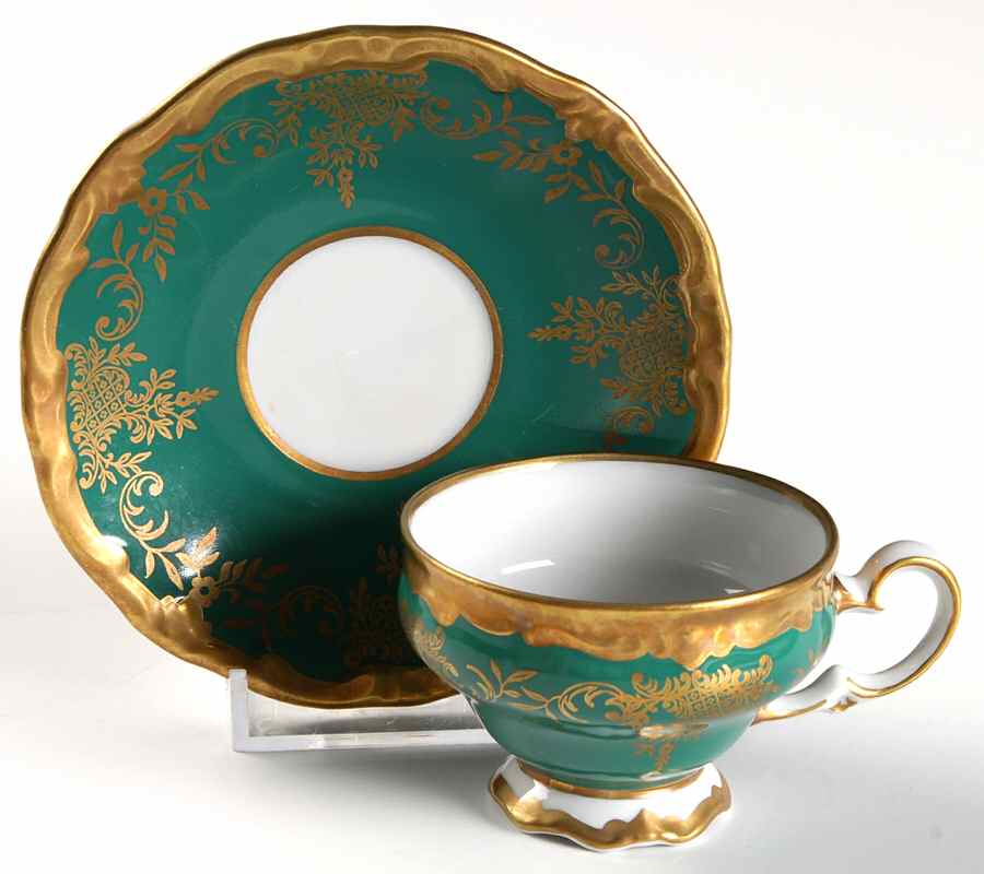 28010 Footed Demitasse Cup & Saucer Set by Weimar-1