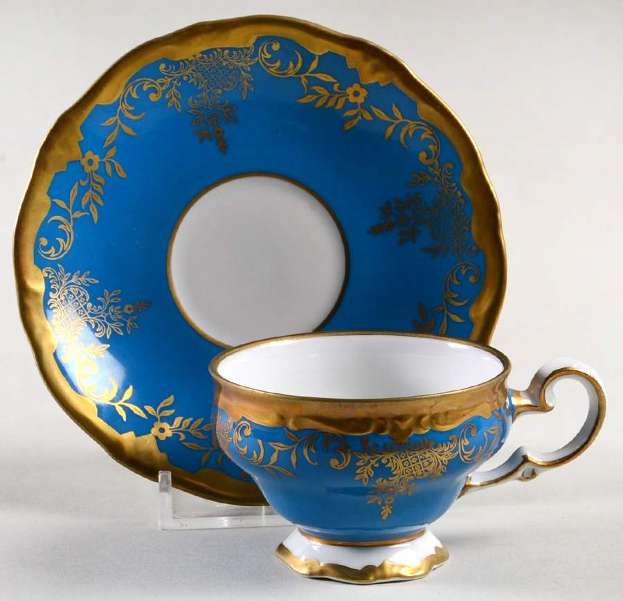 28010 Footed Demitasse Cup & Saucer Set by Weimar-1