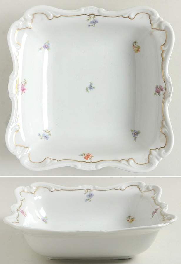 WEI7 8" Square Vegetable Bowl by Weimar-1