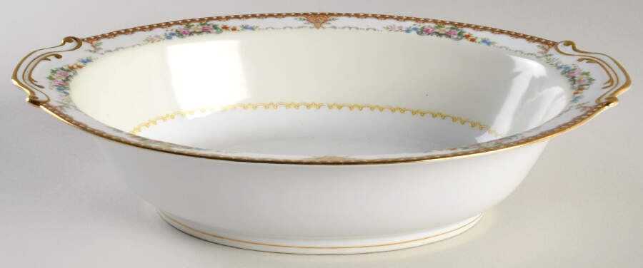 Adela 11" Oval Vegetable Bowl by Wentworth-1