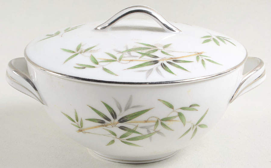 Bamboo Sugar Bowl & Lid by Wentworth-1