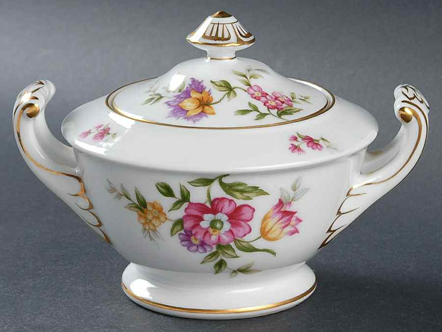 Blue Bells Sugar Bowl & Lid by Wentworth-1