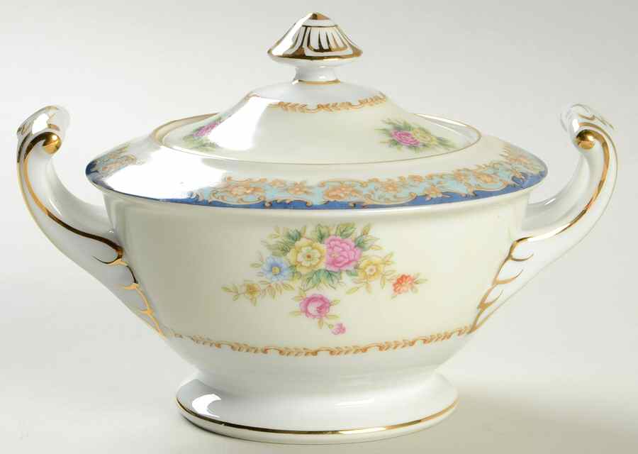 Bluciel Sugar Bowl & Lid by Wentworth-1