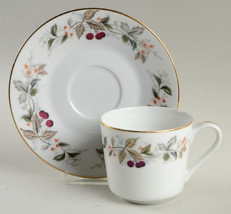 Imperial Brewster Flat Cup & Saucer Set by Wentworth-1