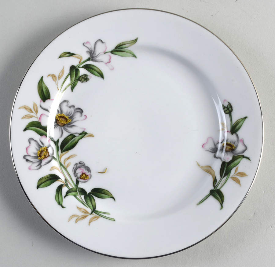 Camellia (6022, Rim Shape) Salad Plate by Wentworth-1