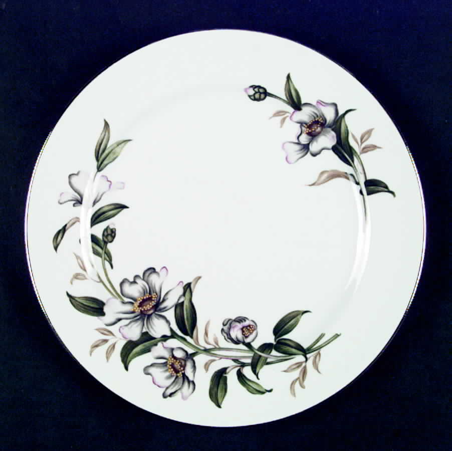 Camellia (6022, Rim Shape) Dinner Plate by Wentworth-1