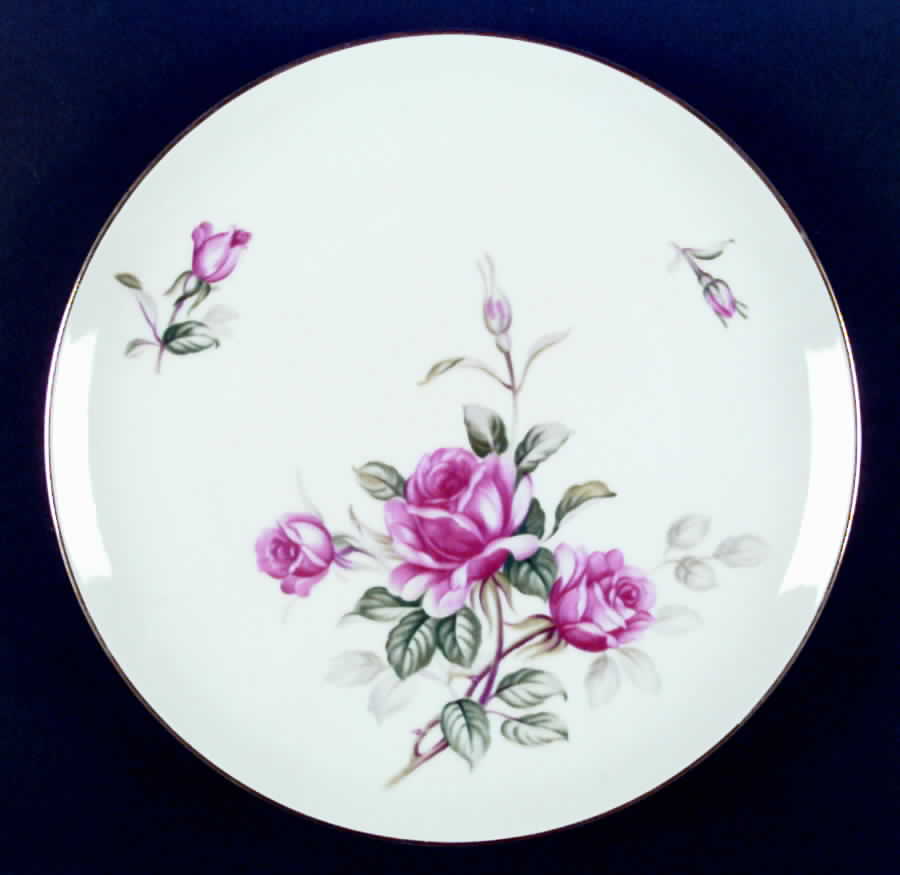 Cameo Rose Dinner Plate by Wentworth-1