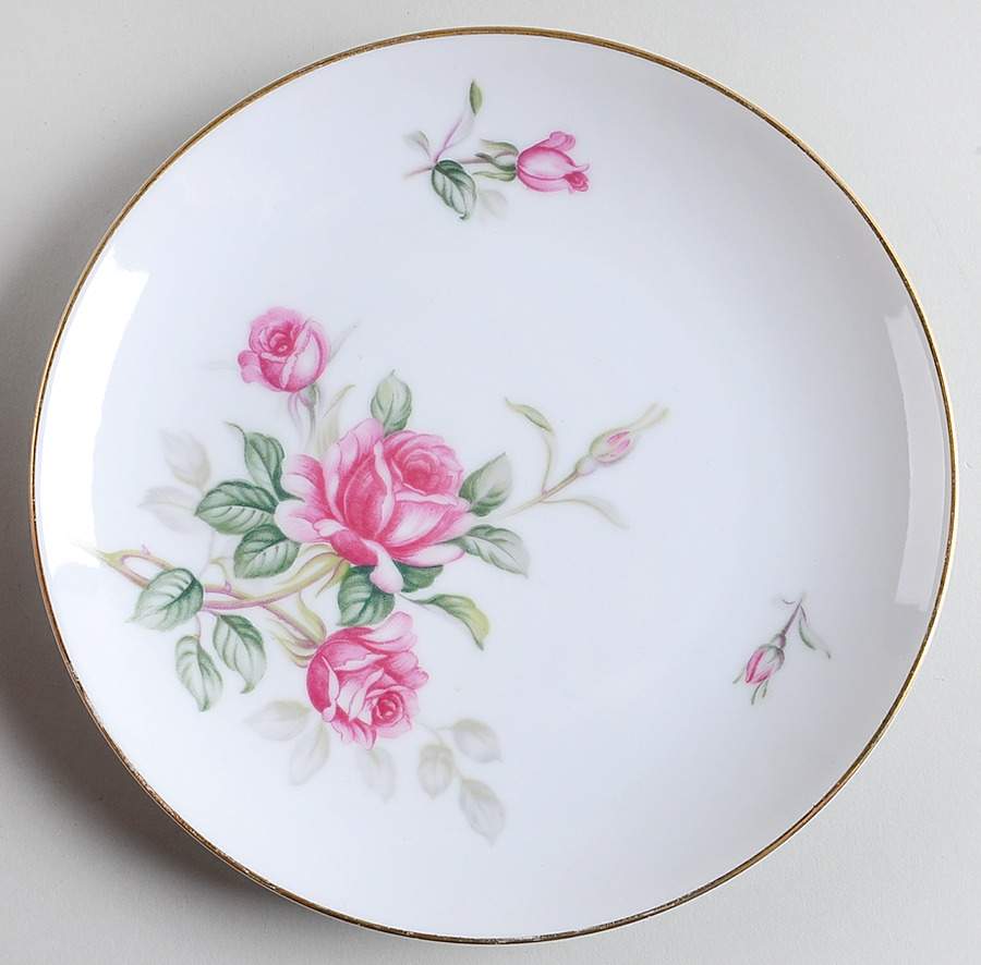 Cameo Rose Salad Plate by Wentworth-1