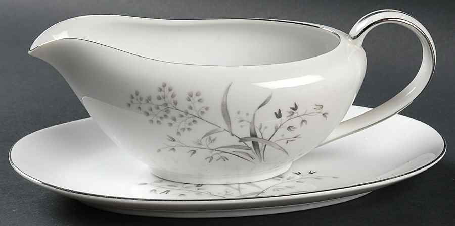 Celeste Gravy Boat & Underplate by Wentworth-1