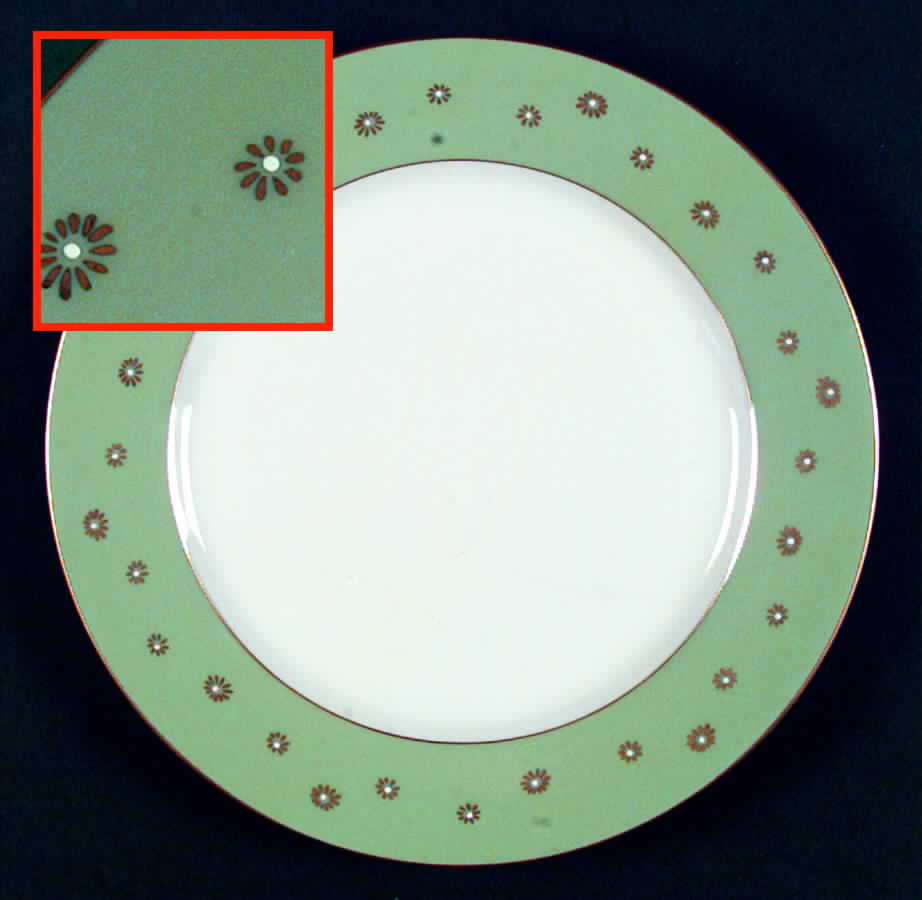 Celadon Dinner Plate by Wentworth-1