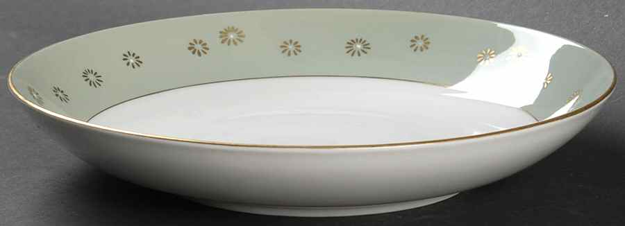 Celadon Coupe Soup Bowl by Wentworth-1