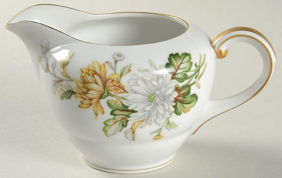 Chrysanthemum Creamer by Wentworth-1