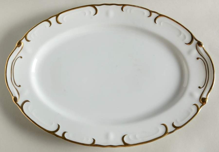 Coronet 12" Oval Serving Platter by Wentworth-1