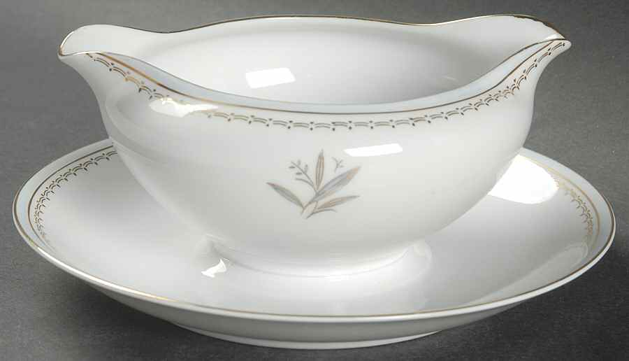 Deauville Gravy Boat with Attached Underplate by Wentworth-1