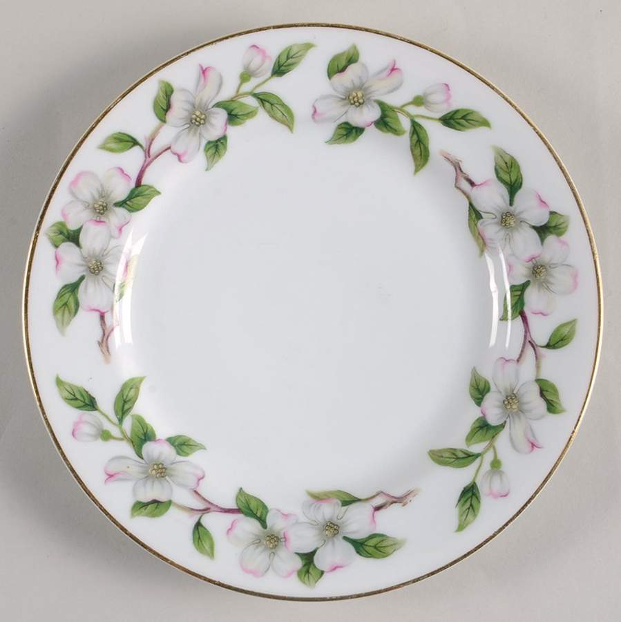 Dogwood Bread & Butter Plate by Wentworth-1