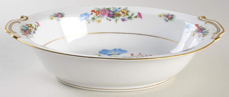 Dresdon 11" Oval Vegetable Bowl by Wentworth-1