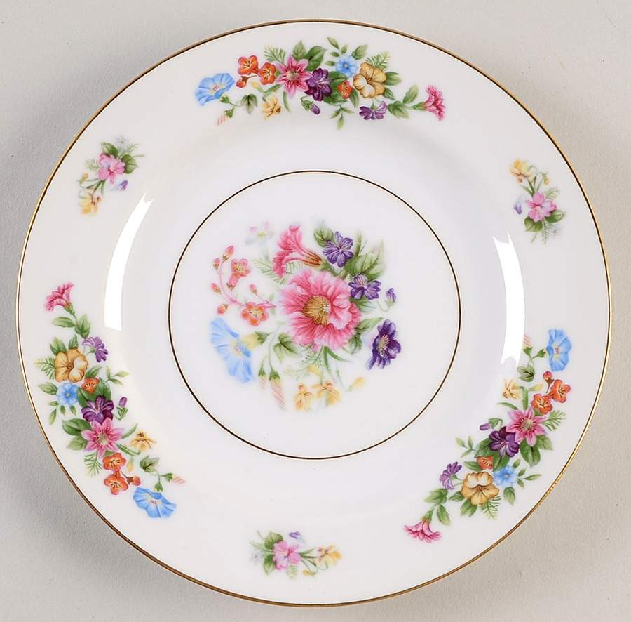 Dresdon Bread & Butter Plate by Wentworth-1